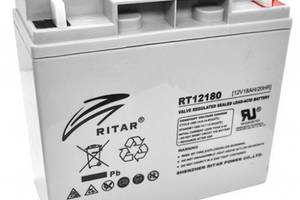 Батарея к ИБП Ritar AGM RT12180, 12V-18Ah (RT12180)