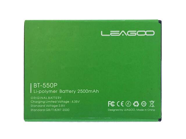 Батарея Leagoo Lead 1 2500 мА*ч (BT-550p)