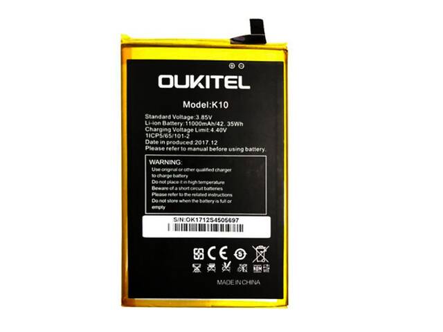 Батарея OUKITEL K10 11000 мА*ч