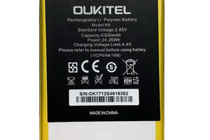 Батарея OUKITEL K6 6300 мА*ч