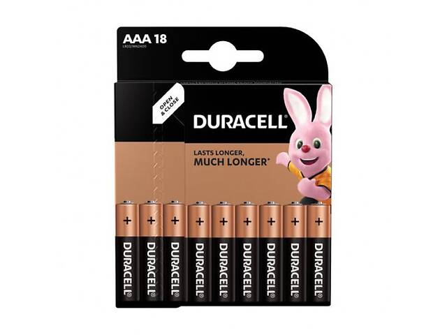 Батарейки Duracell LR03 MN2400 18шт (DRC-5002779/5005966/5014450)