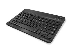 Беспроводная Bluetooth клавиатура AIRON Easy Tap для Smart TV и планшета с силиконовой накладкой на клавиши Черный (4...
