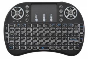 Беспроводная клавиатура UKC MWK08/i8 mini keyboard Rii Mini i8 Черный