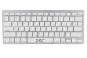 Беспроводная Клавиатура UKC X5 (BK3001) Bluetooth White (3sm_653961237)