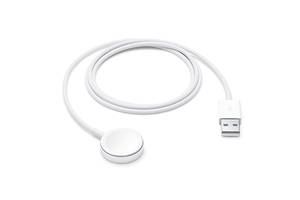 Беспроводное зарядное устройство Apple Watch Magnetic Fast Charger USB (MKLG2CH/A1570)- белый