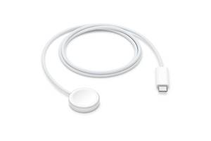 Беспроводное зарядное устройство Apple Watch Magnetic Fast Charger USB-C (MX2H2AM/A2257)- белый