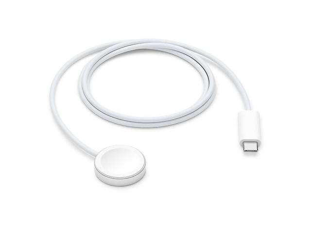 Беспроводное зарядное устройство Apple Watch Magnetic Fast Charger USB-C (MX2H2AM/A2257)- белый