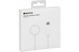 Беспроводное зарядное устройство Apple Watch Magnetic USB-C 1 m White