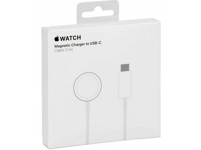 Беспроводное зарядное устройство Apple Watch Magnetic USB-C 1 m White