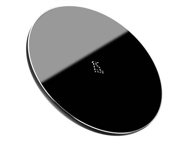 Беспроводное зарядное устройство Baseus WXJK-B Simple Wireless Charger 15W Upgraded Edition Type-C / QC3.0 Черный