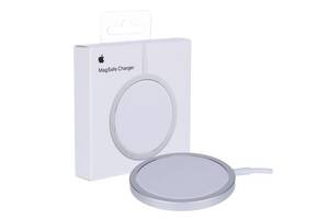 Беспроводное зарядное устройство для телефона Apple Magnetic Charger 15W USB Type-C 1 m White