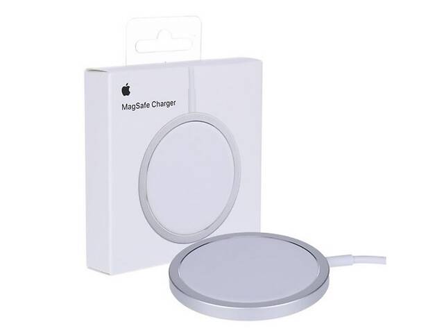 Беспроводное зарядное устройство для телефона Apple Magnetic Charger 15W USB Type-C 1 m White