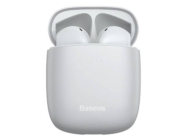 Бездротові навушники Bluetooth BASEUS Encok W04 True Wireless Earphones NGW04-02 (Білі)