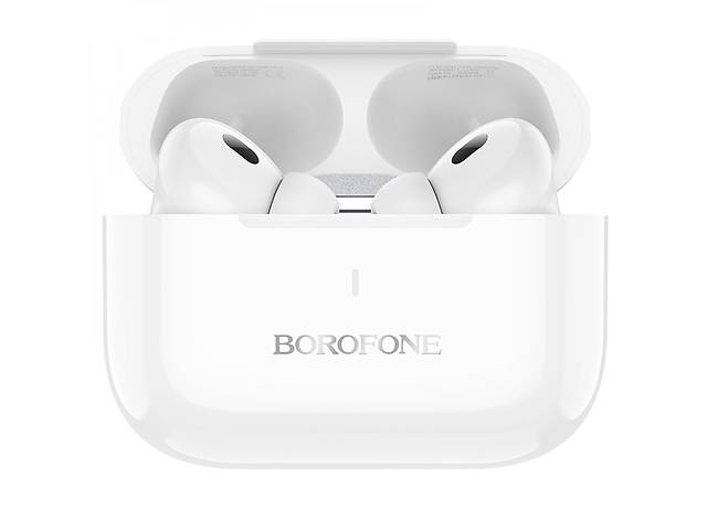 Беспроводные Bluetooth наушники Borofone BW59 TWS Bluetooth 5.3 Hi-Fi 300mAh White