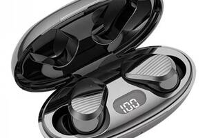 Беспроводные Bluetooth наушники вкладыши Sainyer TWS Вакуумные Со Встроенным Чипом JL А68 Чёрные (442)