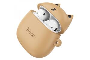 Беспроводные наушники Hoco EW45TWS Magic cat Bluetooth v5.3 350mAh Brown