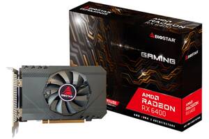 Biostar Видеокарта Radeon RX 6400 4GB GDDR5