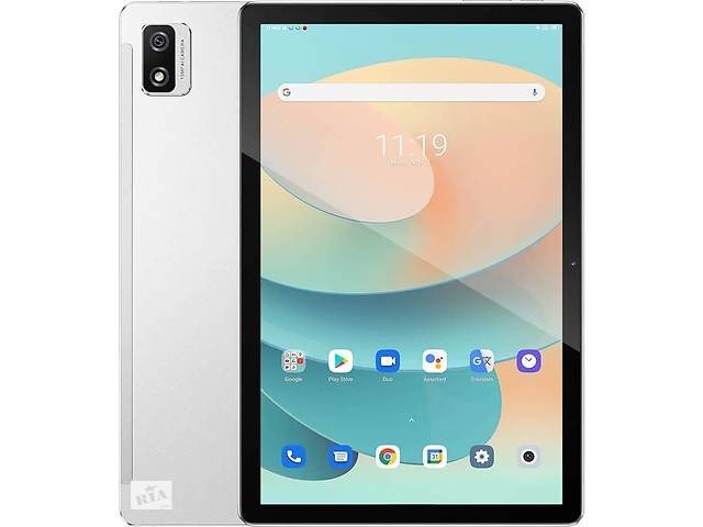 Blackview Планшет Tab 12 10.1/WUXGA/4GB/SSD64GB/WiFi/4GLTE Lunar Silver UA