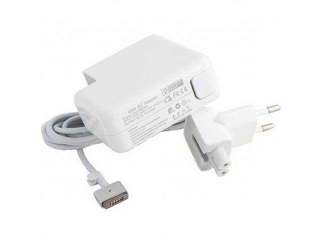 Блок питания к ноутбуку PowerPlant APPLE 220V, 60W, 16.5V, 3.65A (MagSafe 2) (AP60KMAG2)