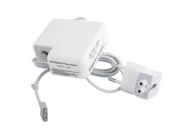 Блок живлення до ноутбука PowerPlant APPLE 220V, 85W, 20V, 4.6 AA (MagSafe 2) (AP85HMAG2)