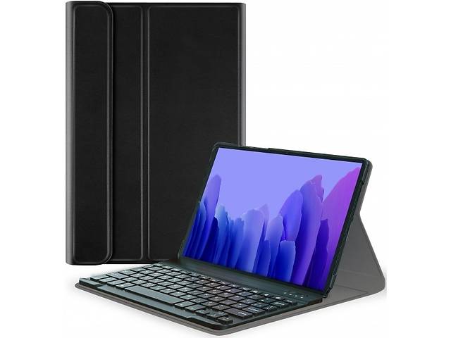 Чехол AIRON Premium для Samsung Tab A7 T500 с Bluetooth клавиатурой Black *уценка, есть потертости (Код товара:27931)