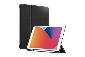 Чехол AIRON Premium SOFT для iPad 10.2″ 2019/2020 7/8th Gen и Air 3 с защитной пленкой и салфеткой Black