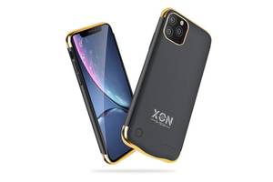 Чехол-аккумулятор XON PowerCase для iPhone 11 6000 mAh Black/Gold