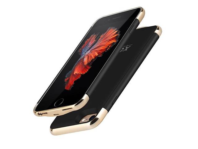 Чехол-аккумулятор XON PowerCase для iPhone 6/6S/7/8 3500 mAh Black/Gold