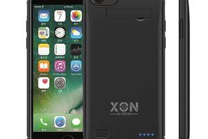 Чехол-аккумулятор XON PowerCase для iPhone 6/6S/7/8/SE new 5200 mAh Black