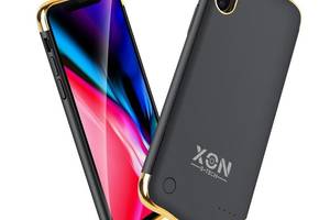 Чехол-аккумулятор XON PowerCase для iPhone X/XS 5500 mAh Black/Gold