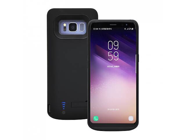 Чехол-аккумулятор XON PowerCase для Samsung Galaxy S8 Plus 6500 mAh Black