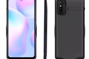 Чехол-аккумулятор XON PowerCase для Xiaomi Redmi 9 5000 mAh Black