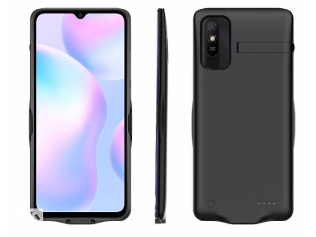 Чехол-аккумулятор XON PowerCase для Xiaomi Redmi 9 5000 mAh Black