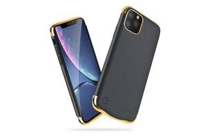 Чехол-аккумулятор XON PowerCase iPhone 12 Pro Max 5500 mAh Black/Gold