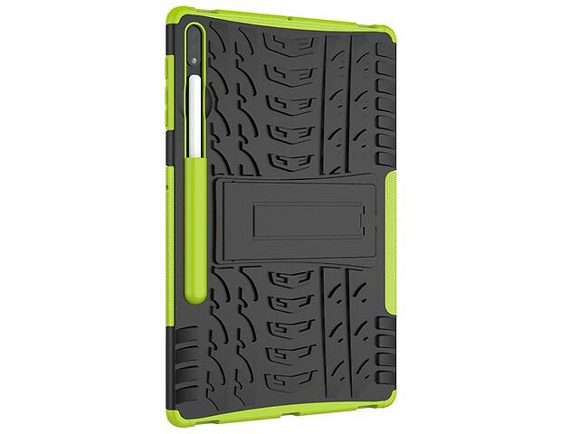 Чехол Armor Case для Samsung Galaxy Tab S7 Plus 12.4 T970 / T975 Lime