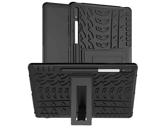 Чехол Armor Case Samsung Galaxy Tab S7 FE / S7 Plus / S8 Plus Black