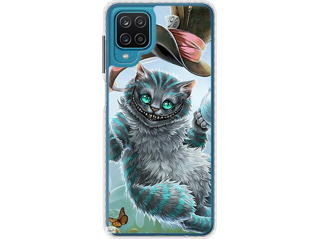 Чехол бампер EndorPhone Samsung Galaxy A12 A125F Чеширский кот 2 (3993pc-2201-26985)