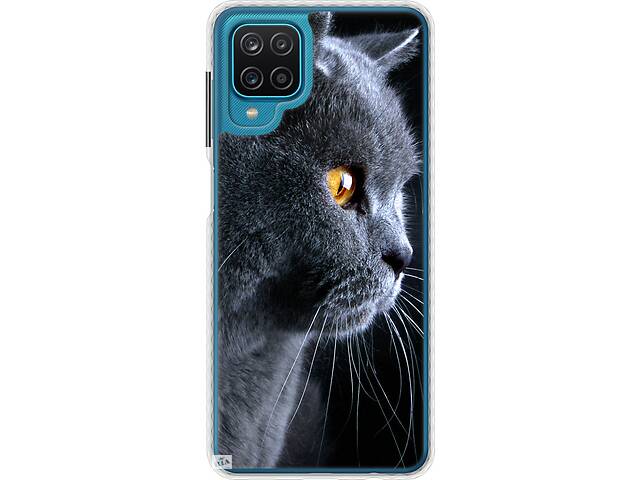 Чехол бампер EndorPhone Samsung Galaxy A12 A125F Красивый кот (3038pc-2201-26985)