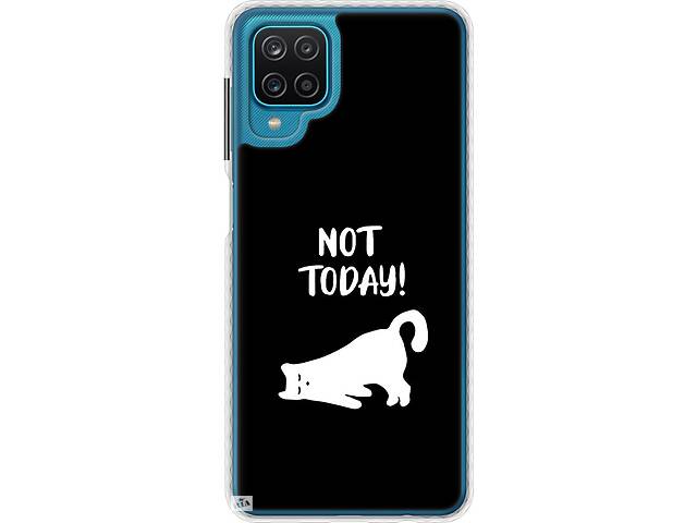 Чехол бампер EndorPhone Samsung Galaxy A12 A125F Уставший кот (4535pc-2201-26985)