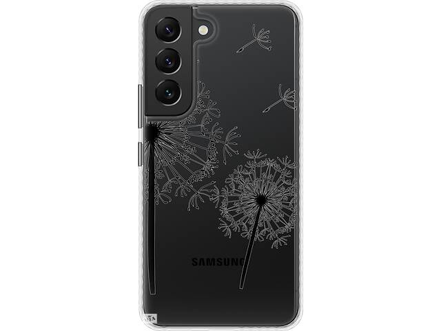 Чехол бампер EndorPhone Samsung Galaxy S22 Одуванчики (4642pc-2494-26985)