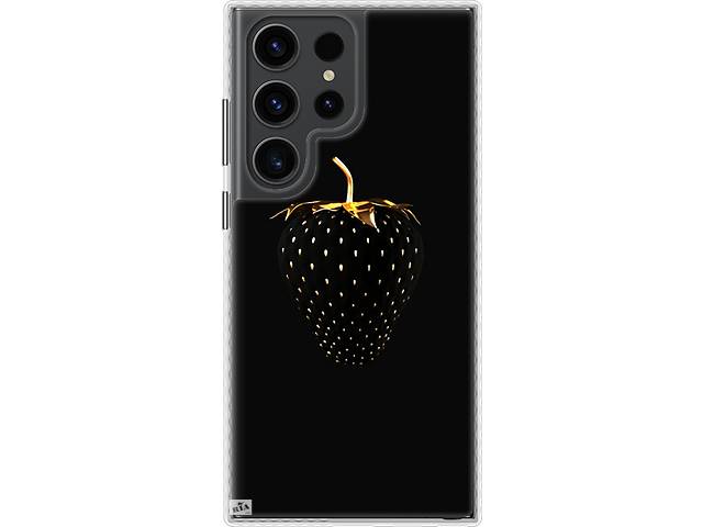 Чехол бампер EndorPhone Samsung Galaxy S23 Ultra Черная клубника (3585pc-2906-26985)
