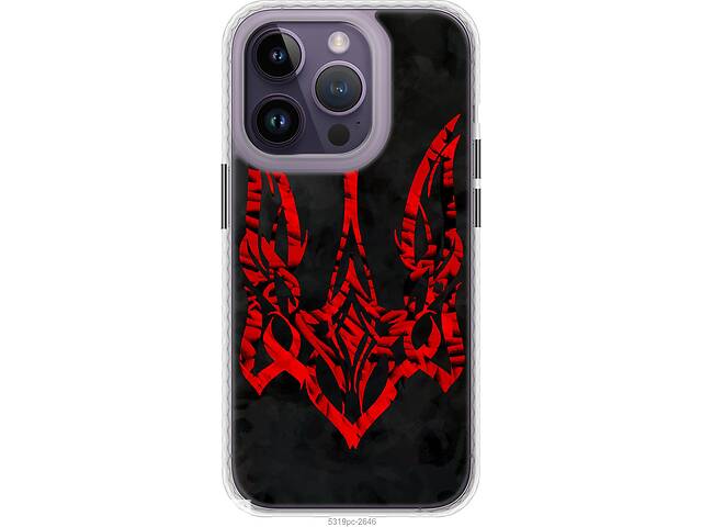 Чехол бампер MagSafe EndorPhone Apple iPhone 14 Pro Герб Украины v4