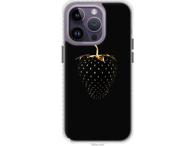 Чехол бампер magsafe EndorPhone iPhone 14 Pro Max Черная клубника (3585pm-2667-26985)