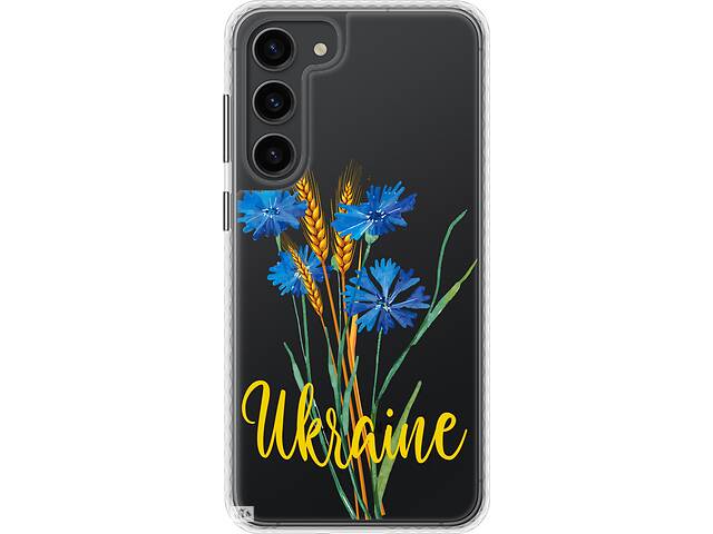 Чехол бампер патриотический EndorPhone Samsung Galaxy S23 Plus Ukraine v2 (5445pc-2905-26985)
