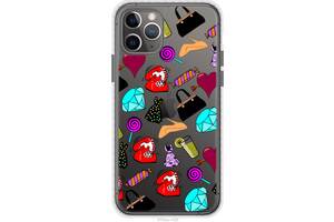 Чехол чехол bumper Endorphone iPhone 11 Pro Max stickers (4757pc-1723-26985)