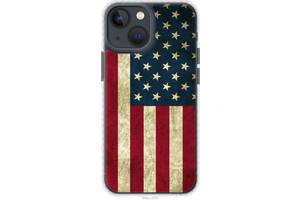 Чехол чехол bumper Endorphone iPhone 13 Mini Флаг США (395pc-2373-26985)