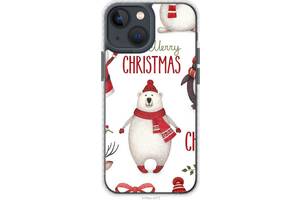 Чехол чехол bumper Endorphone iPhone 13 Mini Merry Christmas (4106pc-2373-26985)