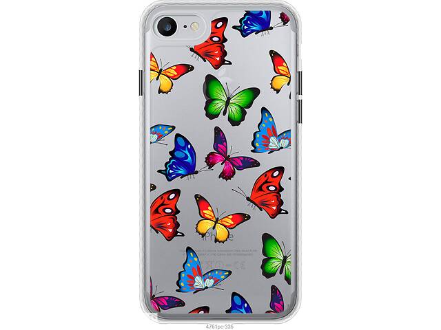 Чехол чехол bumper Endorphone iPhone 7 Красочные мотыльки (4761pc-336-26985)