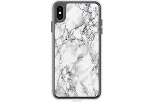 Чехол чехол bumper Endorphone iPhone XS Max Мрамор белый (4480pc-1557-26985)