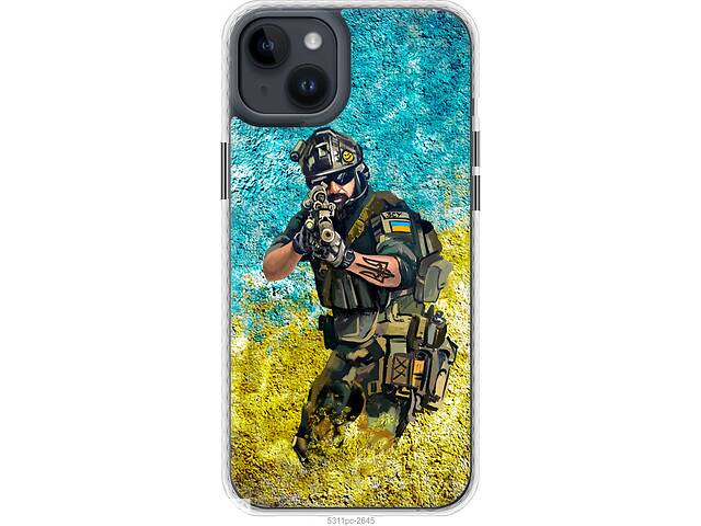 Чехол чехол bumper magsafe патриотический Endorphone iPhone 14 Plus Воин ЗСУ (5311pm-2645-26985)